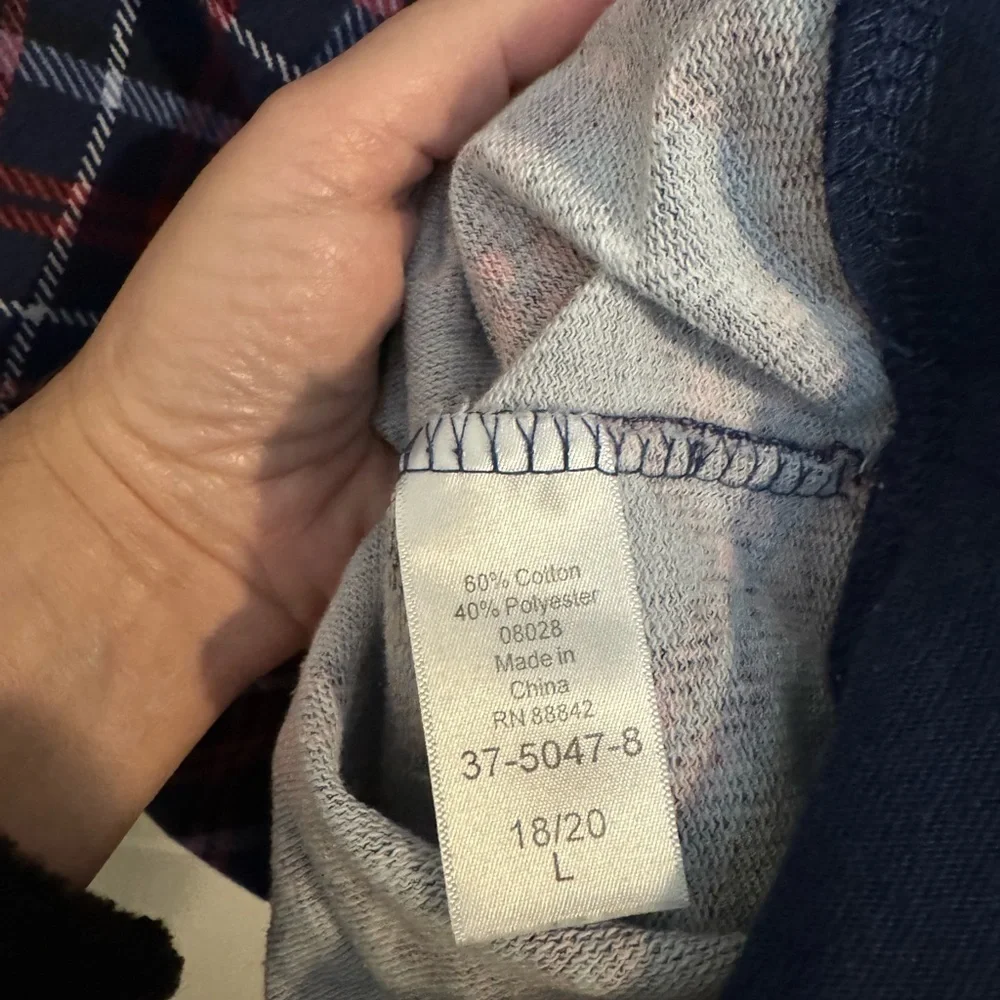 Woman Within Printed Sweatshirt size 18/20 - Picture 5 of 6